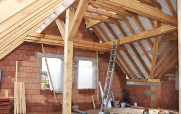 Coopers Corner attic trusses